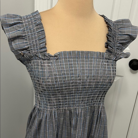 Hill House Elie Nap Dress Tai Check - Picture 6 of 10